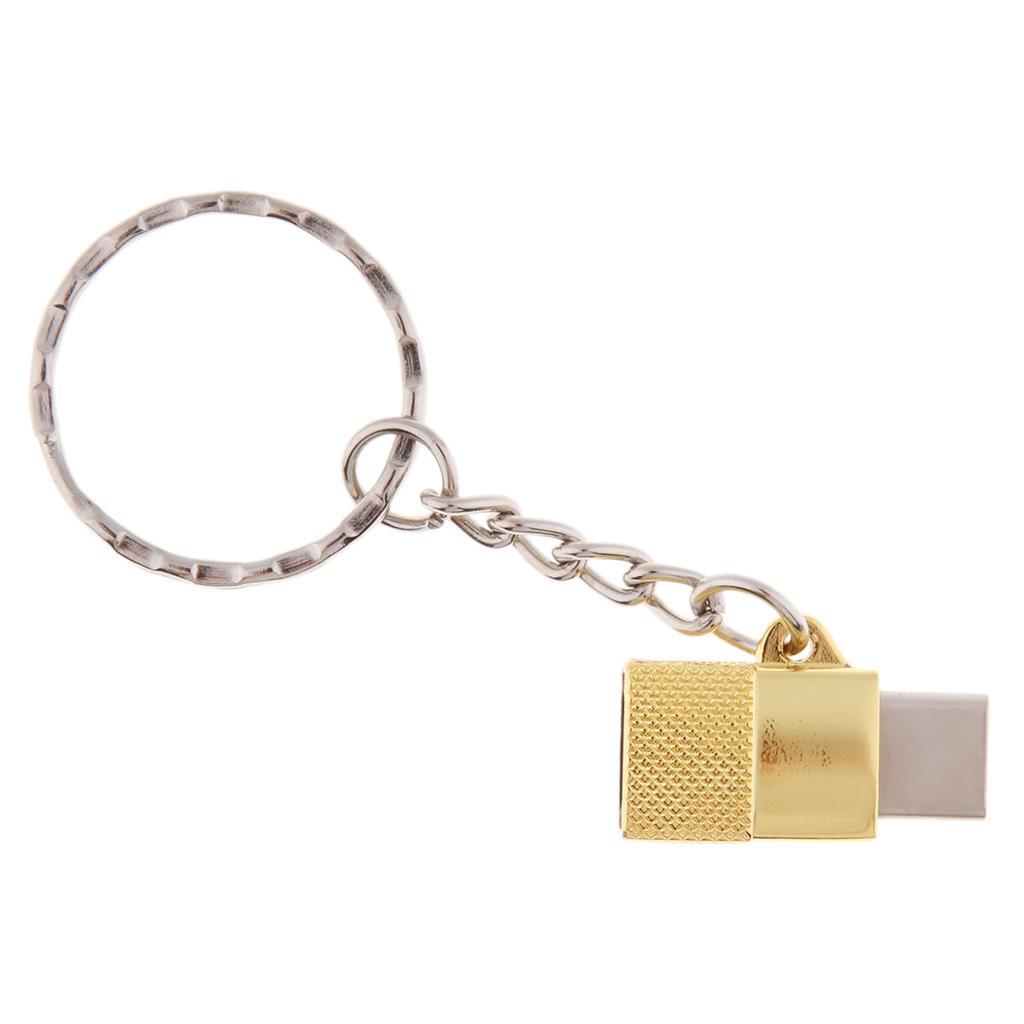 Portable Type-c Male to Micro USB Female OTG Adapter Charging & Data