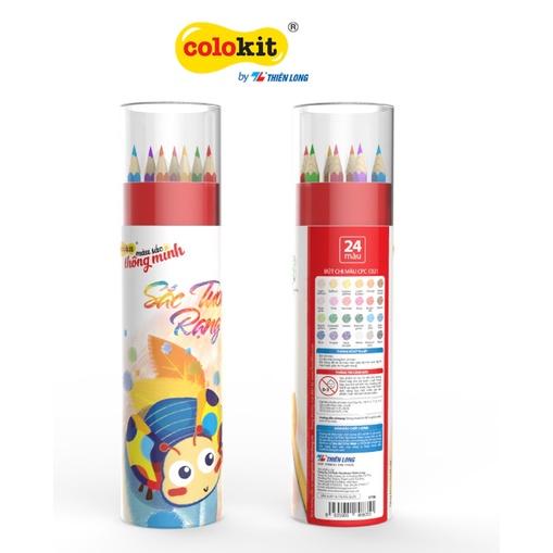 BỘ CHÌ MÀU COLOKIT 24 MÀU