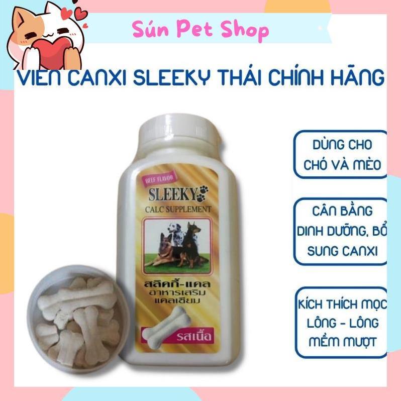 Viên canxi và vitamin cho chó mèo