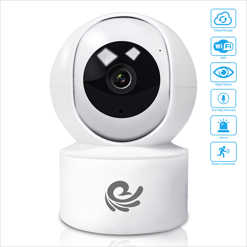 [KÈM THẺ 32G] Carecam IP - Camera Wifi- Xoay Theo Chiều Chuyển Động - Hỗ Trợ Đàm Thoại 2 Chiều, Hồng Ngoại Ban Đêm- Báo Động Cực Nhảy- 32G- Hàng Nhập Khẩu