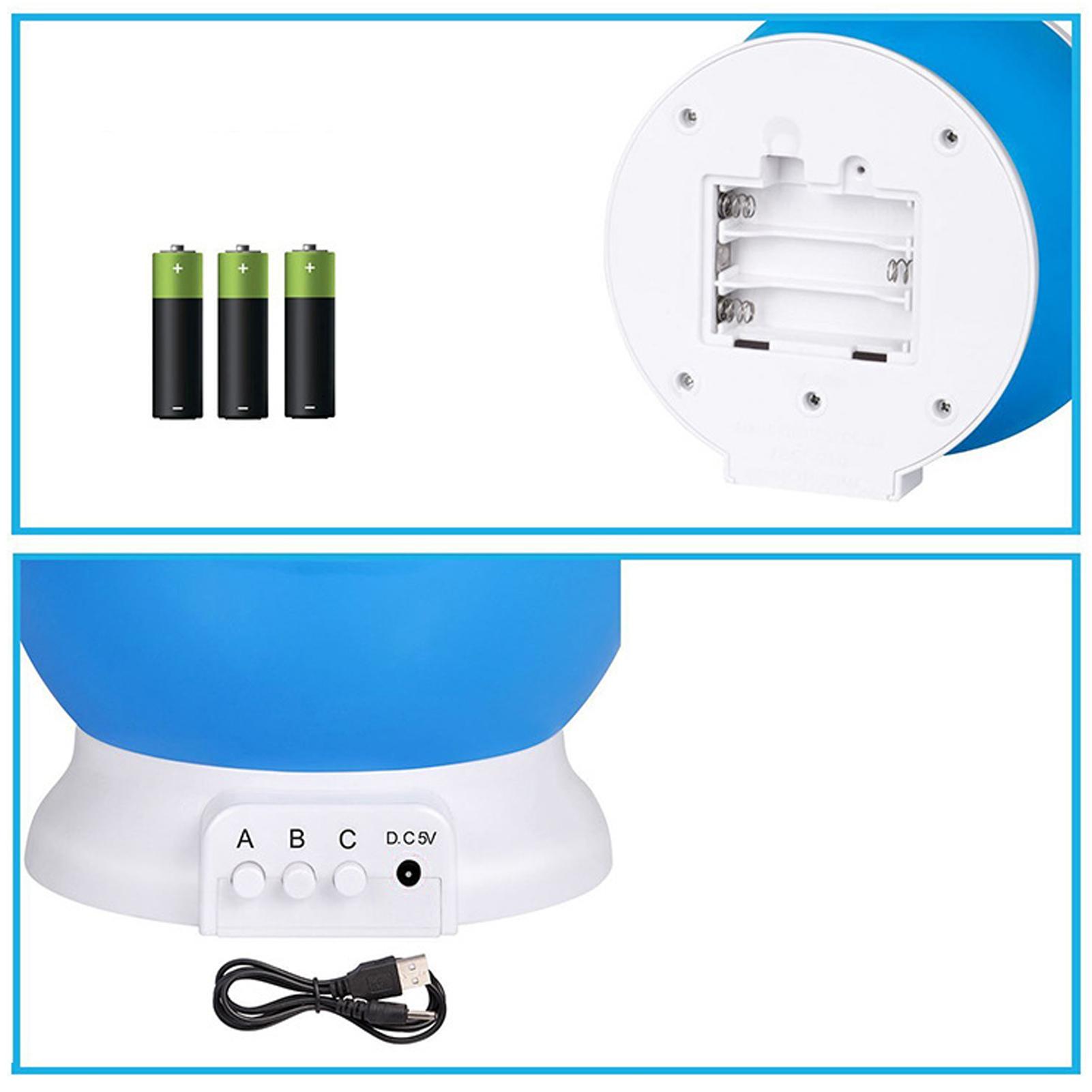 Đèn LED ngủ ban đêm đầy sao- Màu tím