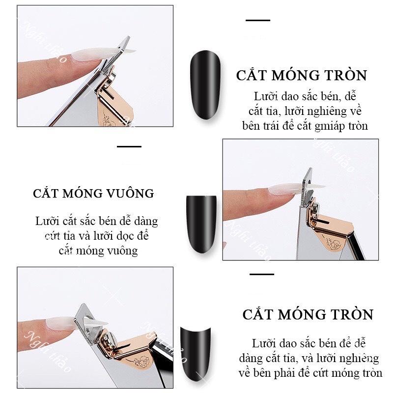 Kềm cắt móng giả inox