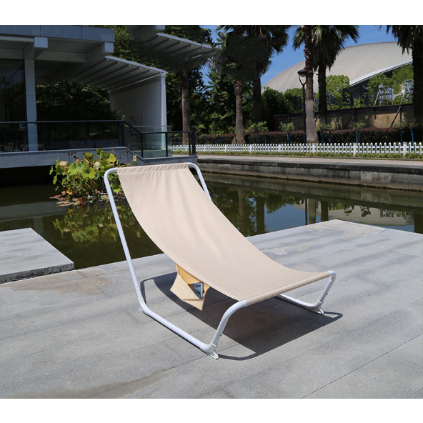 Ghế Xếp Gọn Cắm Trại có ngăn đựng đồ Chill Beach Leisure