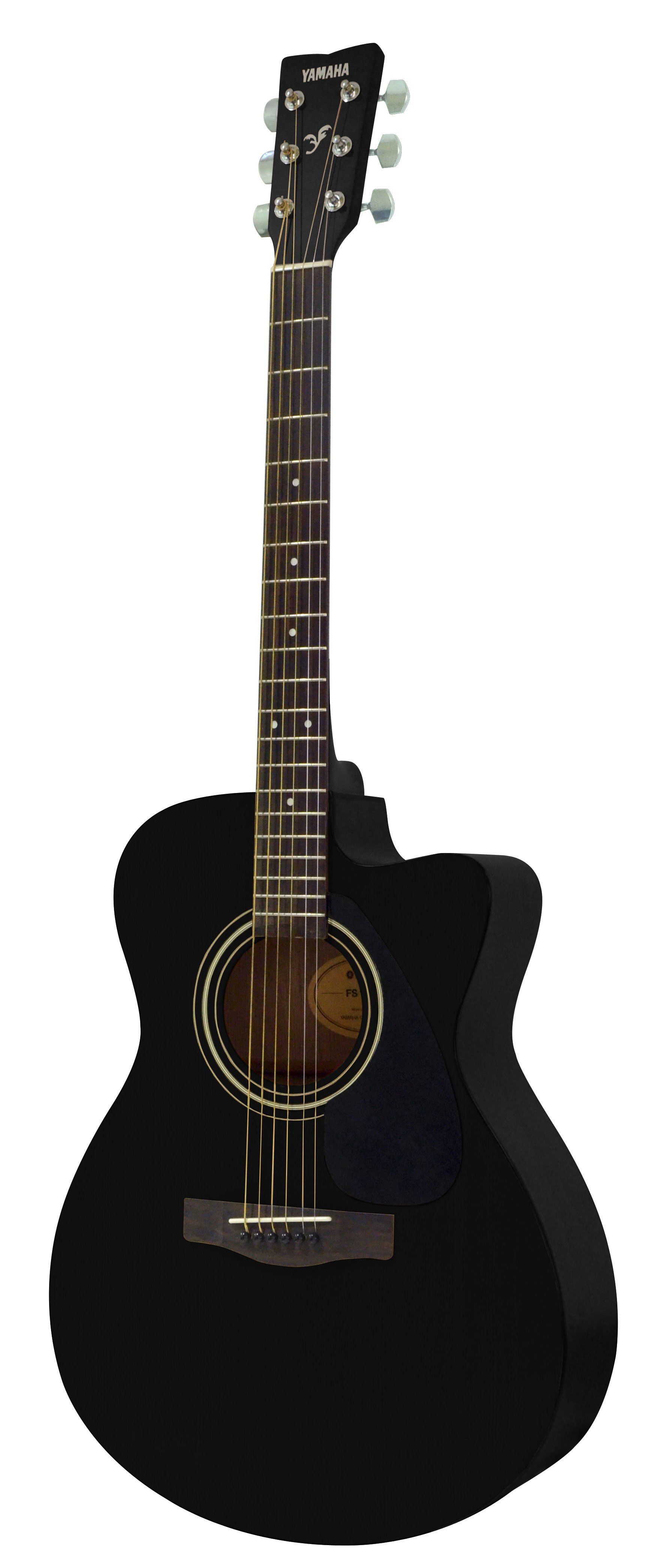 Đàn Guitar Acoustic/ Guitar thùng - Yamaha FS100C (BL) - F/ FX Series, Perfect Starter Guitar - Màu đen - Hàng chính hãng