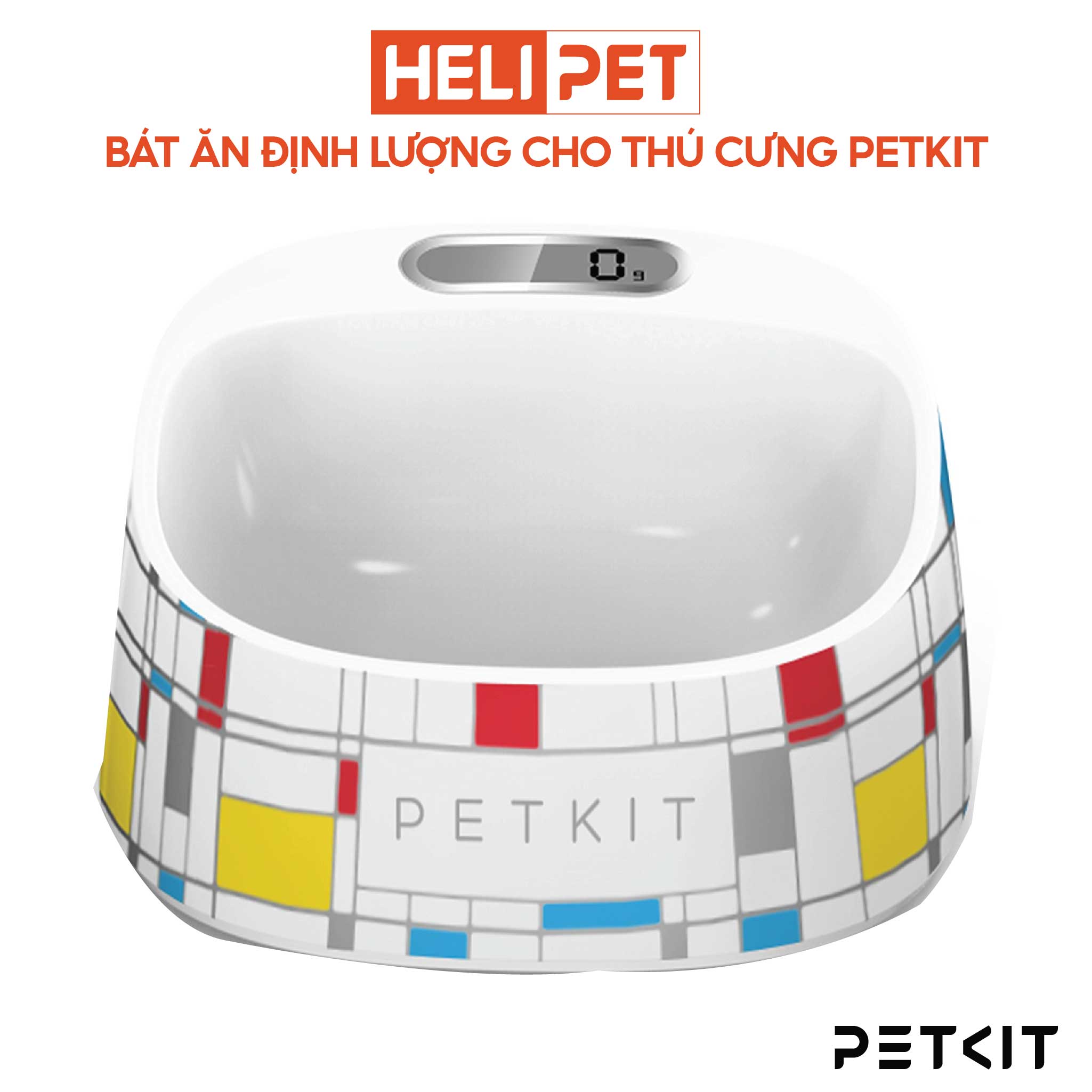 Bát Ăn Thông Minh, Chén Ăn Định Lượng, Cân Thức Ăn Cao Cấp, Kháng Khuẩn PETKIT - HeLiPet