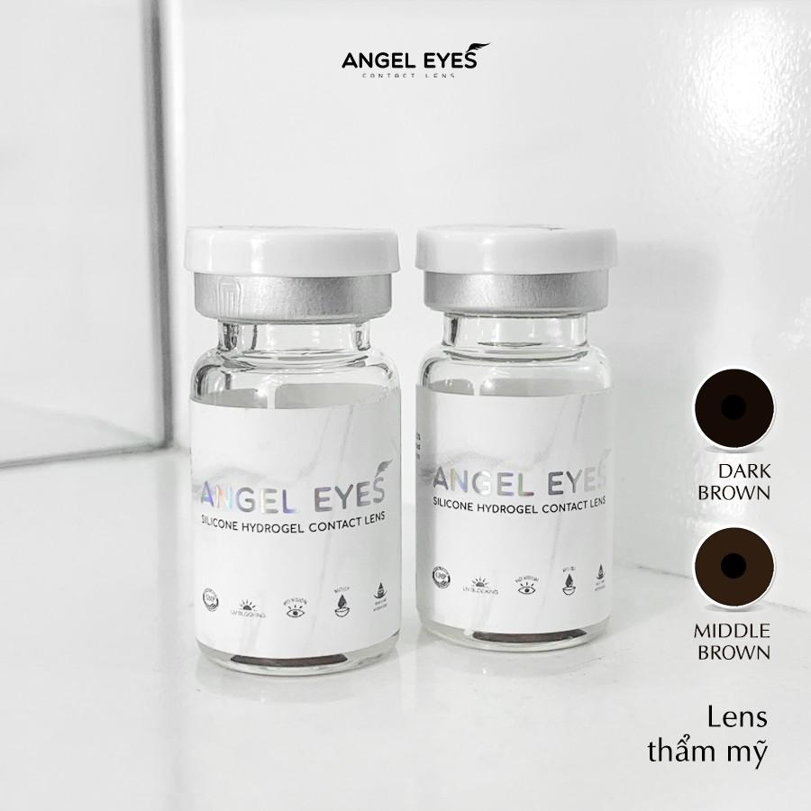 Lens thẩm mỹ che khuyết điểm Angel Eyes dành cho mắt bị đục thủy tinh thế, kéo mây, cườm