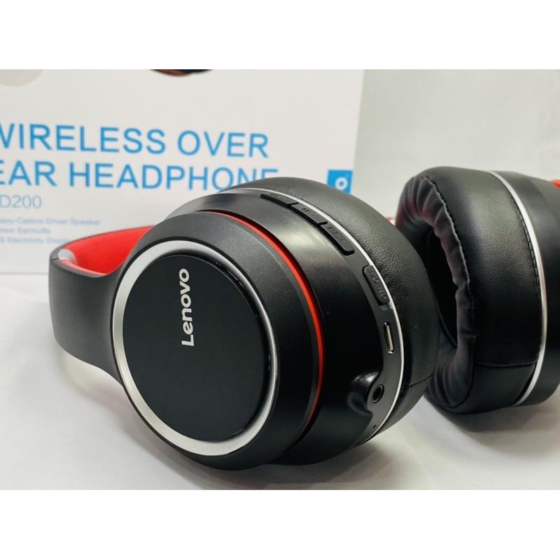 Tai nghe chụp đầu Bluetooth Lenovo HD 200