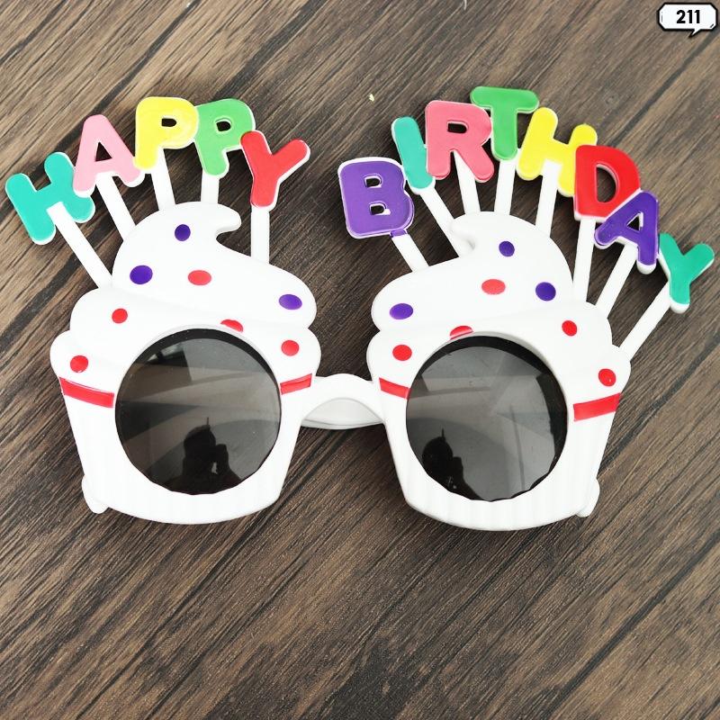 Mắt Kính Sinh Nhật Trang Trí Mừng Tiệc Happy Birthday Kính Decor Nhiều Mẫu Chọn Lựa 211