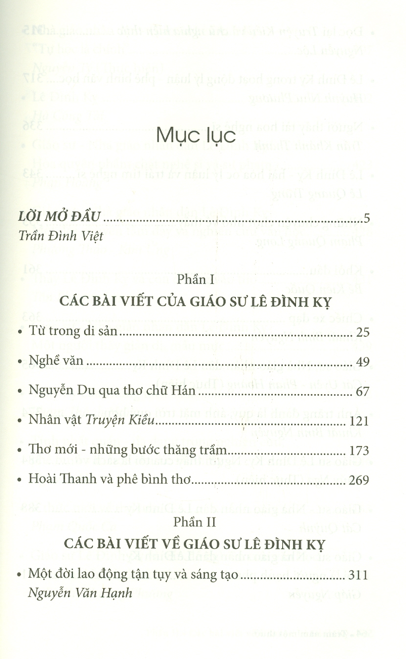 Trăm năm một thuở - Giáo sư - Nhà giáo nhân dân - Nhà lý luận - Phê bình văn học Lê Đình Kỵ