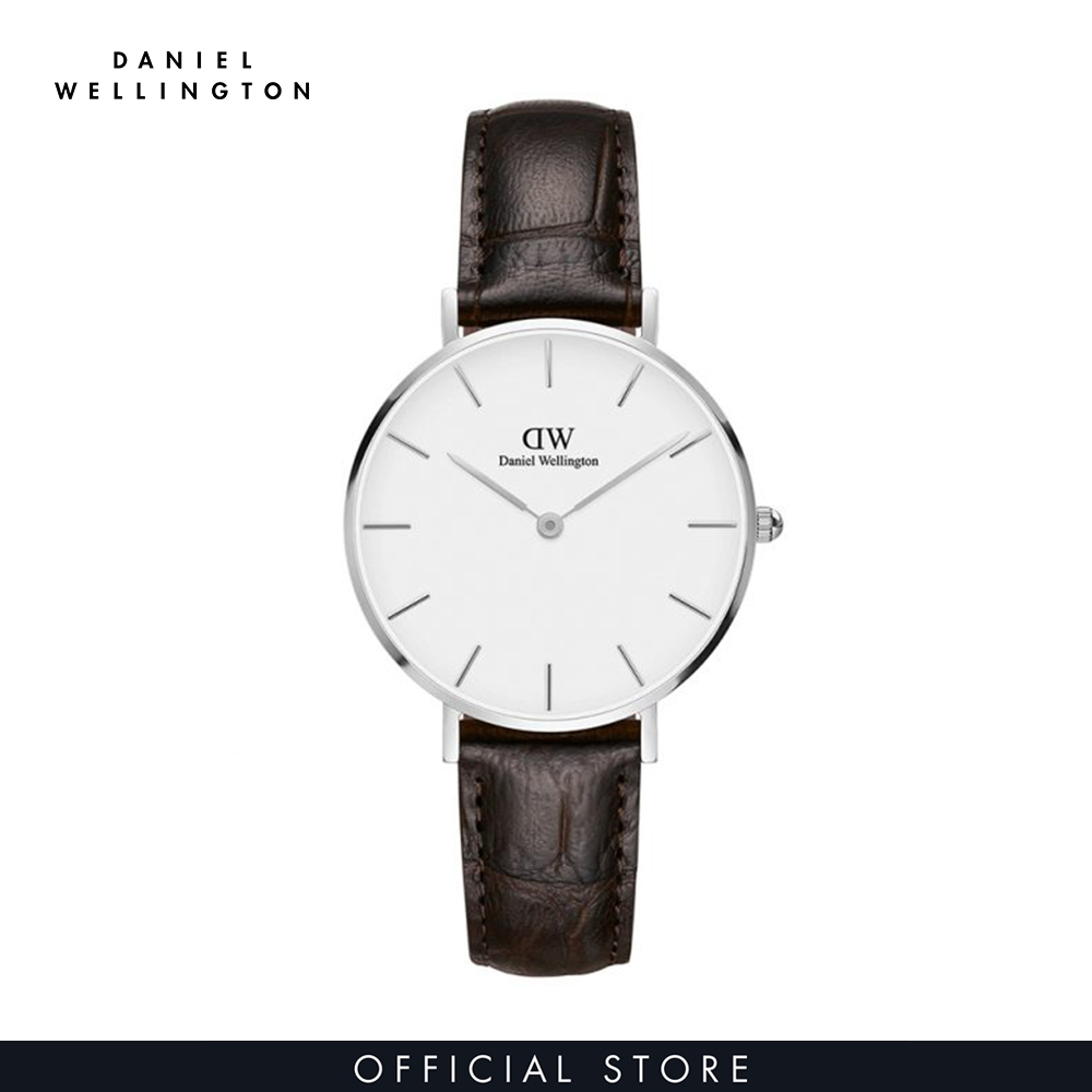 Đồng hồ Nữ Daniel Wellington dây da - Petite York 32mm DW00100188