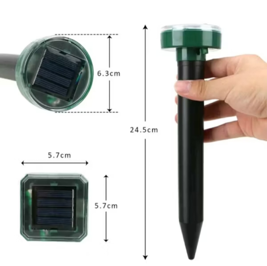MÁY ĐUỔI CHUỘT RẮN CHIM NĂNG LƯỢNG MẶT TRỜI CẢM BIẾN THÔNG MINH