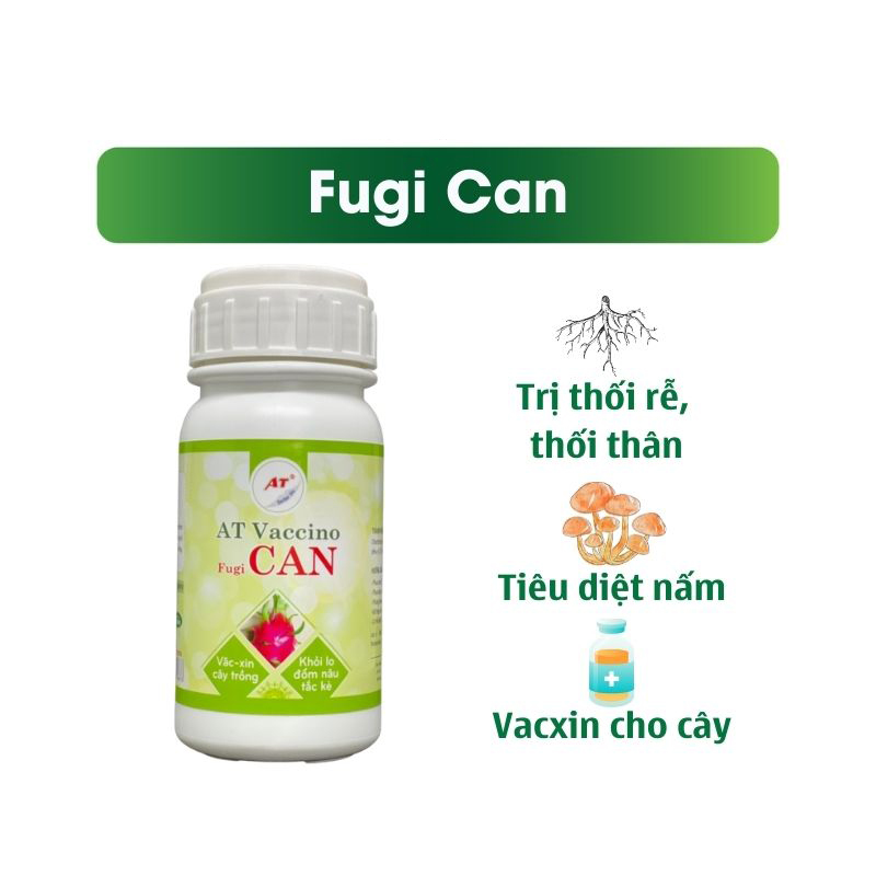 Thuốc Trị Nấm AT Phòng Trừ Đốm Nâu, Nấm Thân, Thối Cổ Rễ Nấm Tắc Kè Trên Cây Thanh Long – Fugi Can 250ml