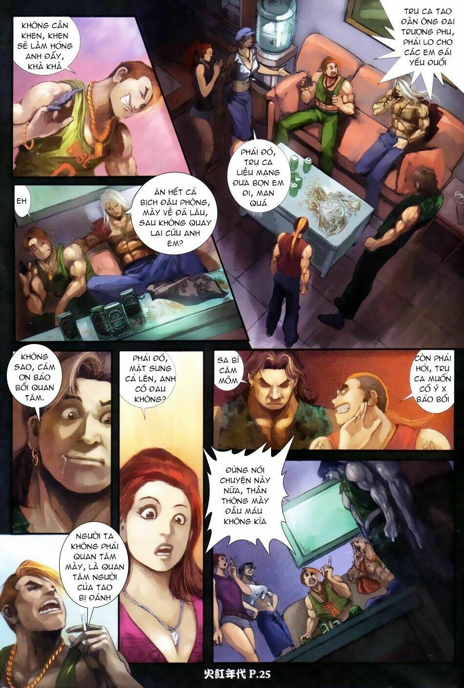 hỏa hồng niên đại hắc cốt đường chapter 60 22