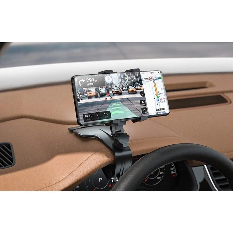 Kệ kẹp điện thoại trên ô tô , giá đỡ kẹp điện thoại trên xe tiện lợi - Hàng chính hãng
