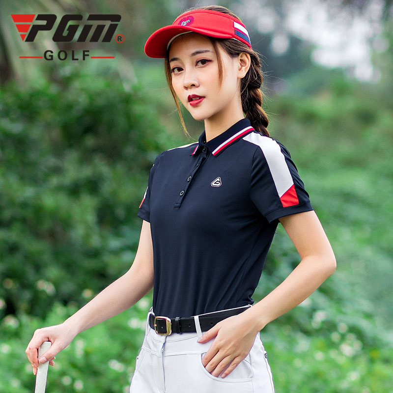 ÁO GOLF NỮ - PGM WOMEN GOLF T-SHIRT - YF273