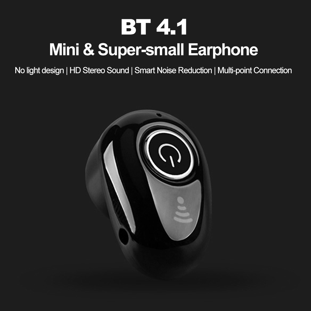Tai Nghe Nhét Tai Bluetooth 4.1 S650 4g Âm Thanh Nổi Cho Điện Thoại Thông Minh