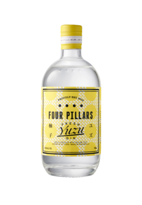 Rượu Four Pillars Fresh Yuzu Gin 41.8% 1x0.7L