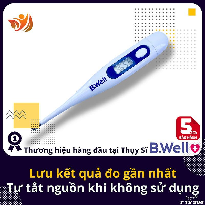 Nhiệt kế điện tử kẹp nách, miệng B Well WT 03 | Sản Xuất Tại Thụy Sĩ