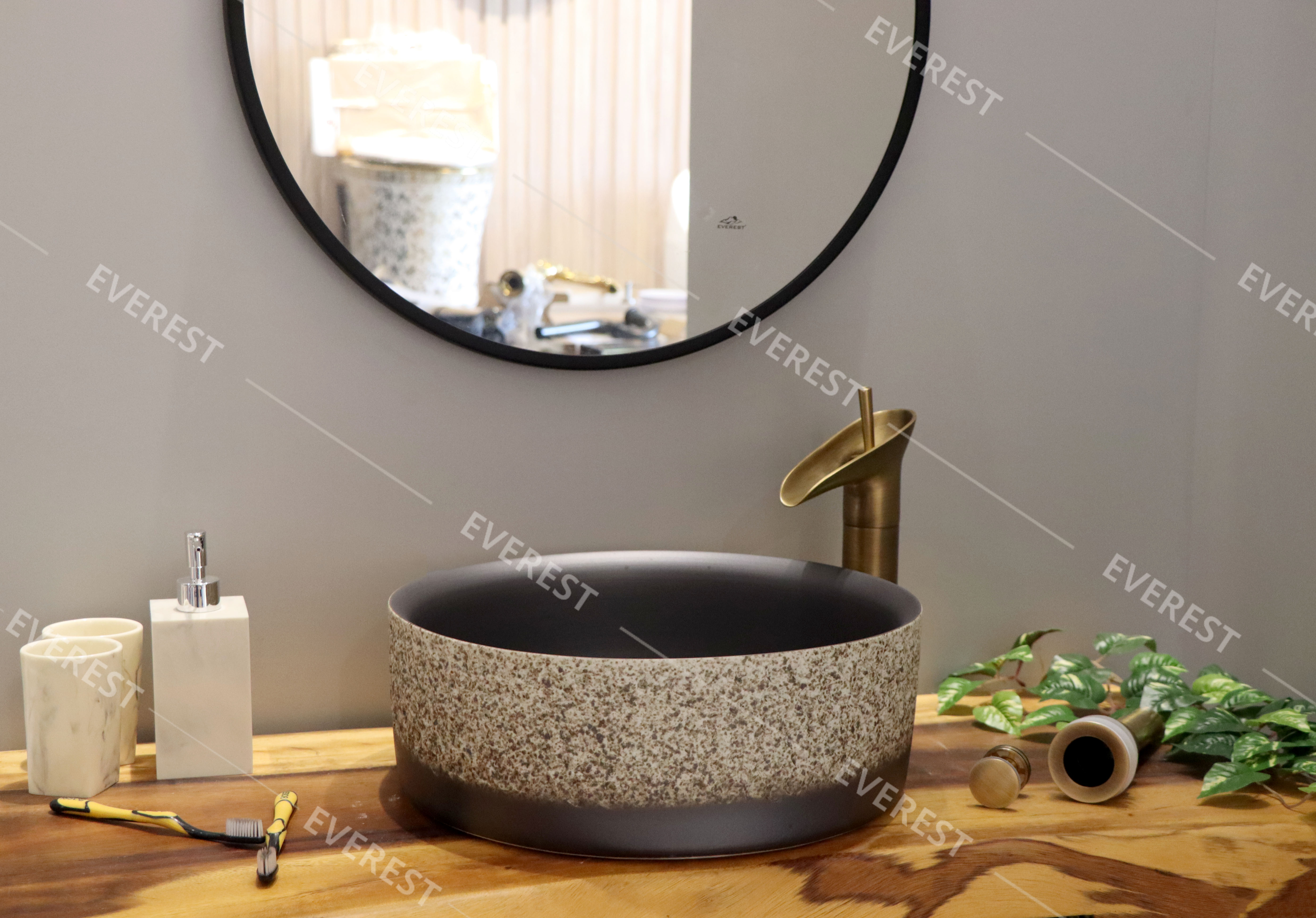 Chậu sứ mỹ thuật EV-CĐ27