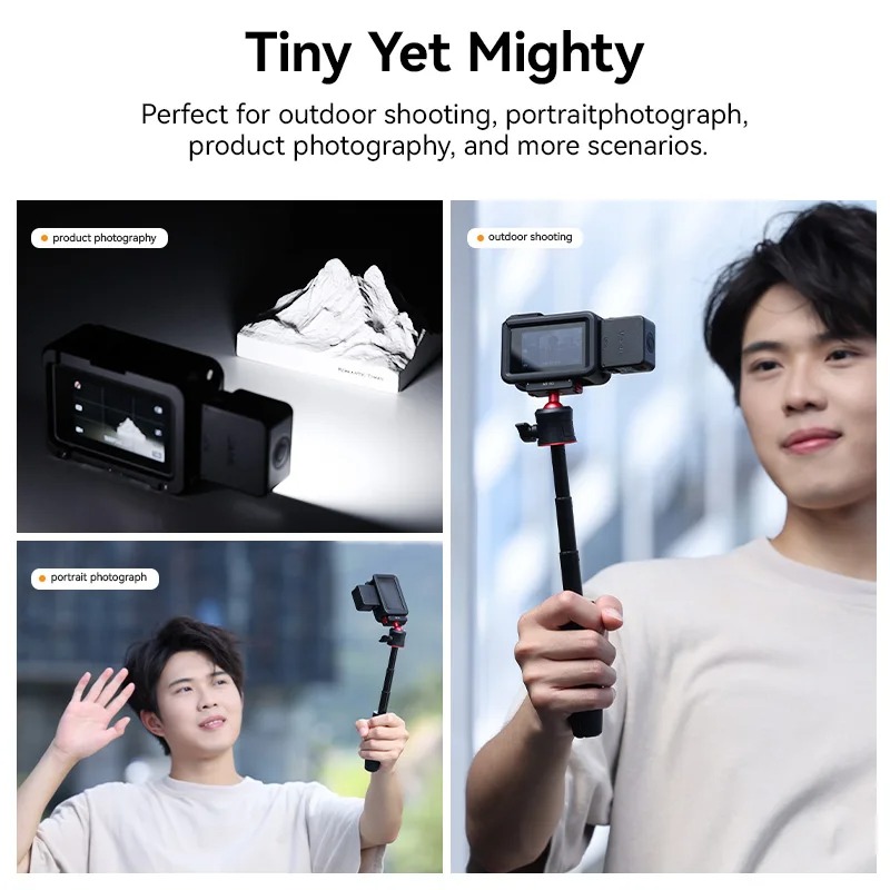 Đèn LED Chống Nước IPX5 5600K Cho DJI Osmo Action 4 / 3 &amp; Pocket 3 - Ulanzi LM18 - Hàng Nhập Khẩu