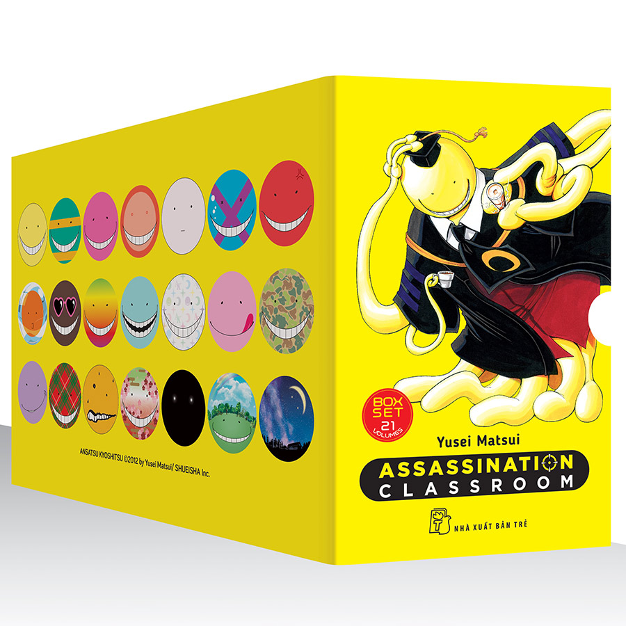 Boxset Trọn Bộ 21 Tập: Assassination Classroom