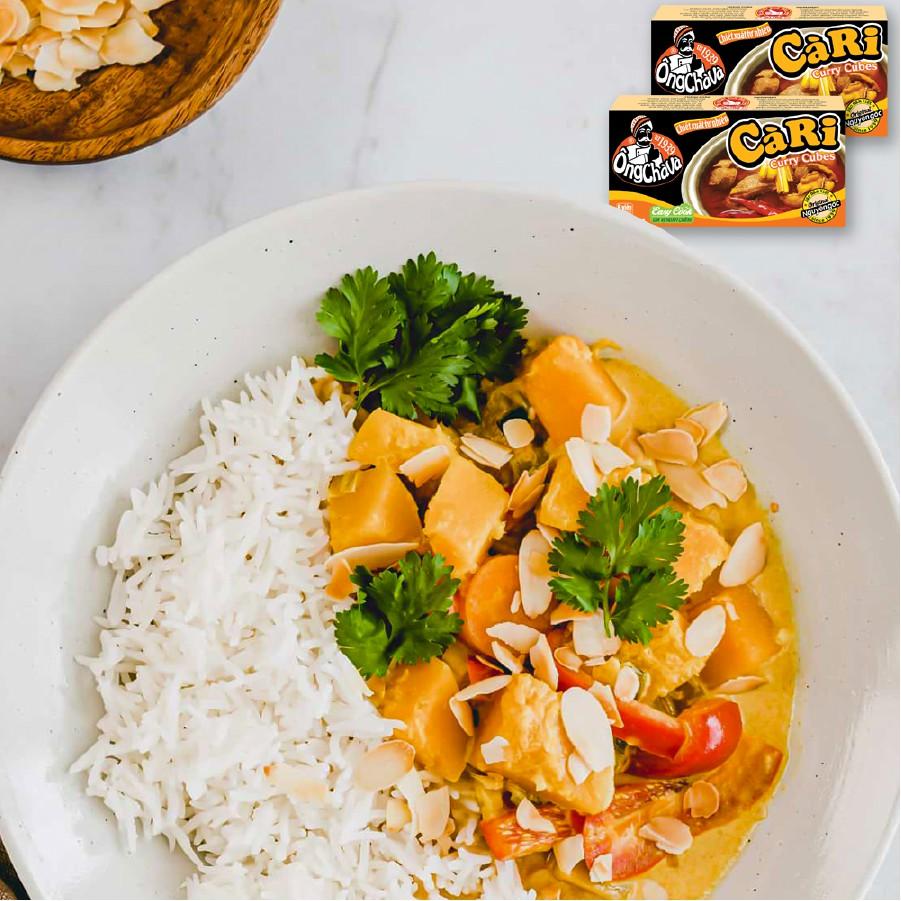Lốc 20 Hộp Viên Gia Vị Cà Ri Ông Chà Và Gold 120g