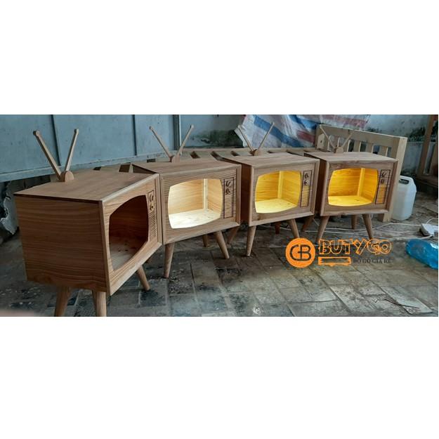 HỒ CÁ GỖ HÌNH TI VI