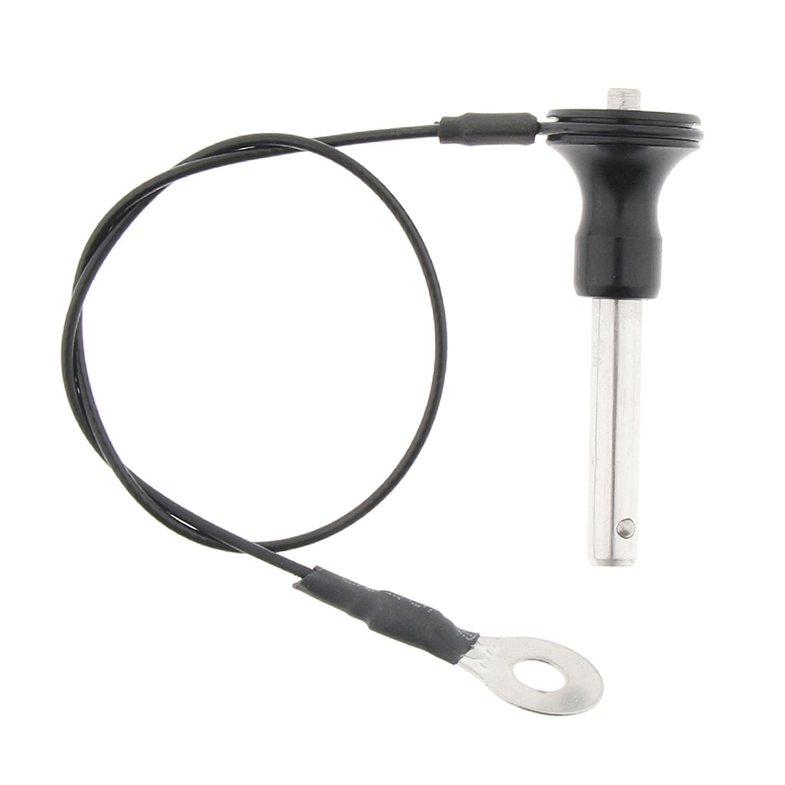 3x Stainless Steel Ball Lock Quick Release Pin Push Button, Dia 8mm 6mm Durable