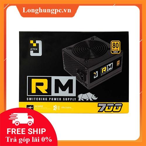 Nguồn Jetek RM700 700W (80 Plus Gold/Non Modular)