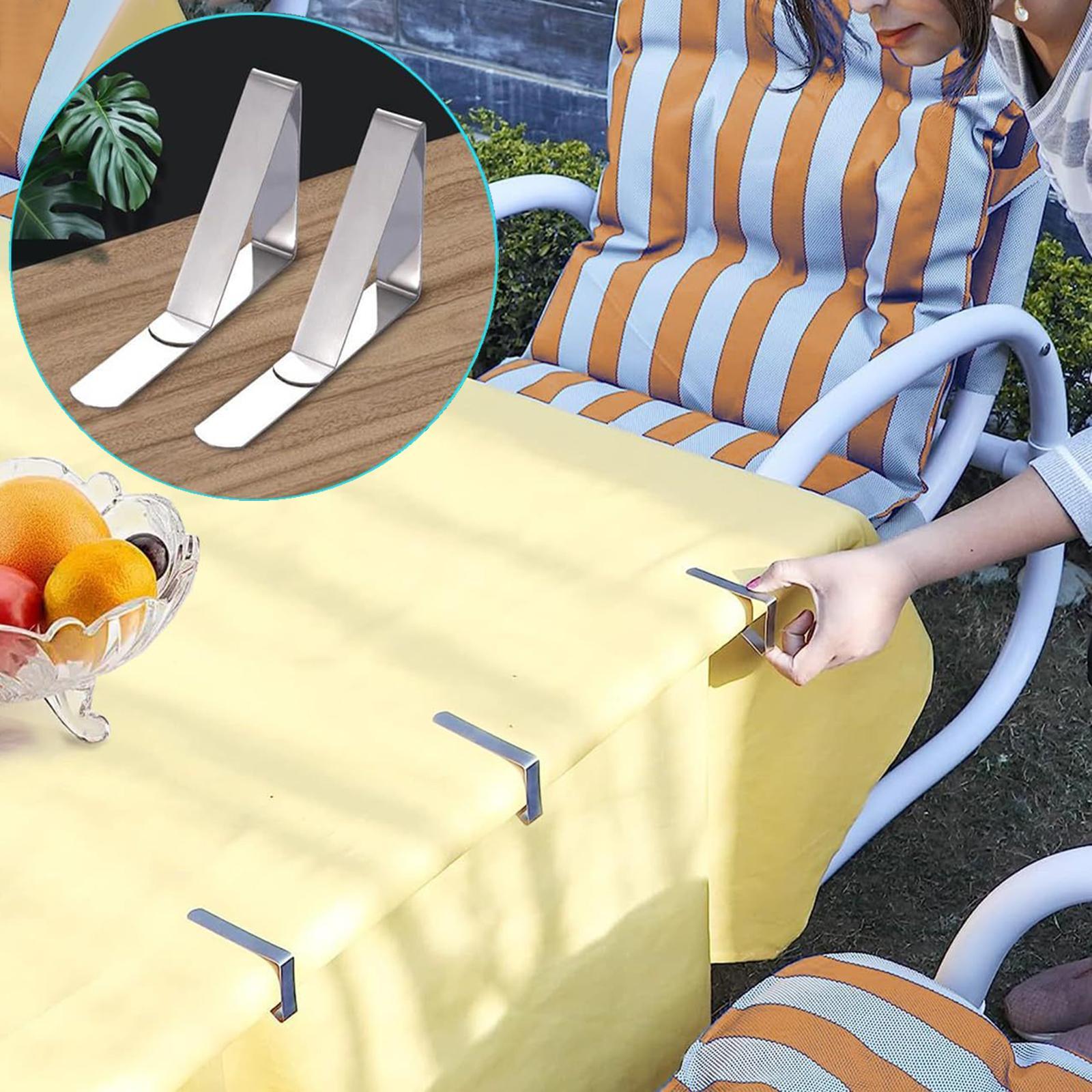 16 Pieces Tablecloth Clips Table Cloth Holding Clip Table Cloth Holder Clips