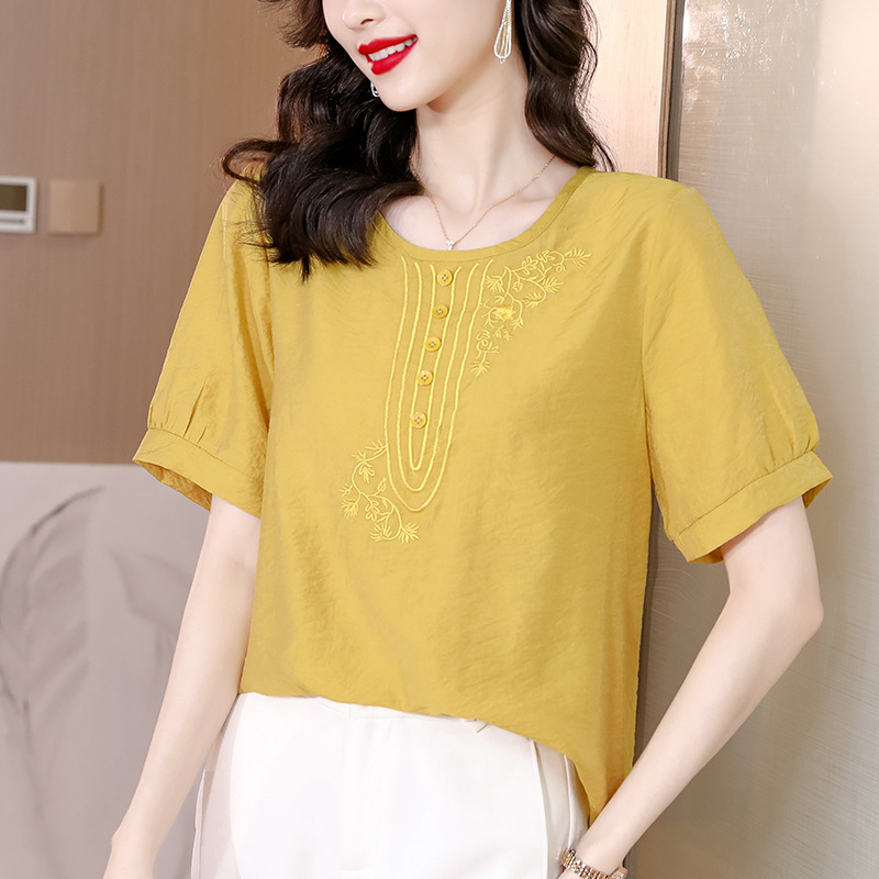 Áo Sơ Mi Thun Tay Ngắn Mùa Hè SM48 - Hàng Quảng Châu Cao Cấp