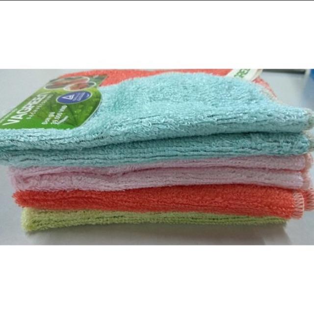 Khăn lau bếp sạch bóng dầu mỡ Vargreen Poêmy KT