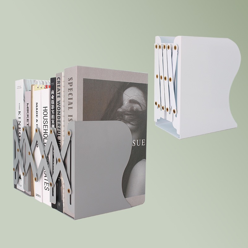 Kệ Sách Để Bàn Đa Năng Kim Loại - Kệ sách nhỏ gọn và có thể gấp gọn/kéo dài giúp tăng khả năng lưu trữ