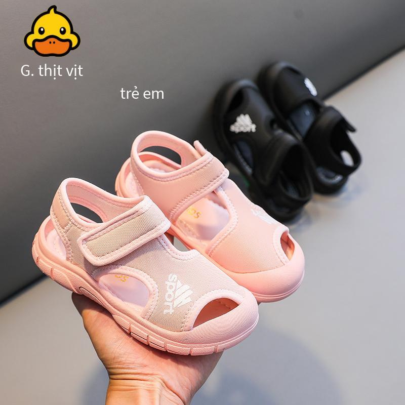 Giá thấp nhất giày trẻ em cỡ lớn giày thể thao khử mùi giày mới hợp thời trang giày lưới màu đỏ
