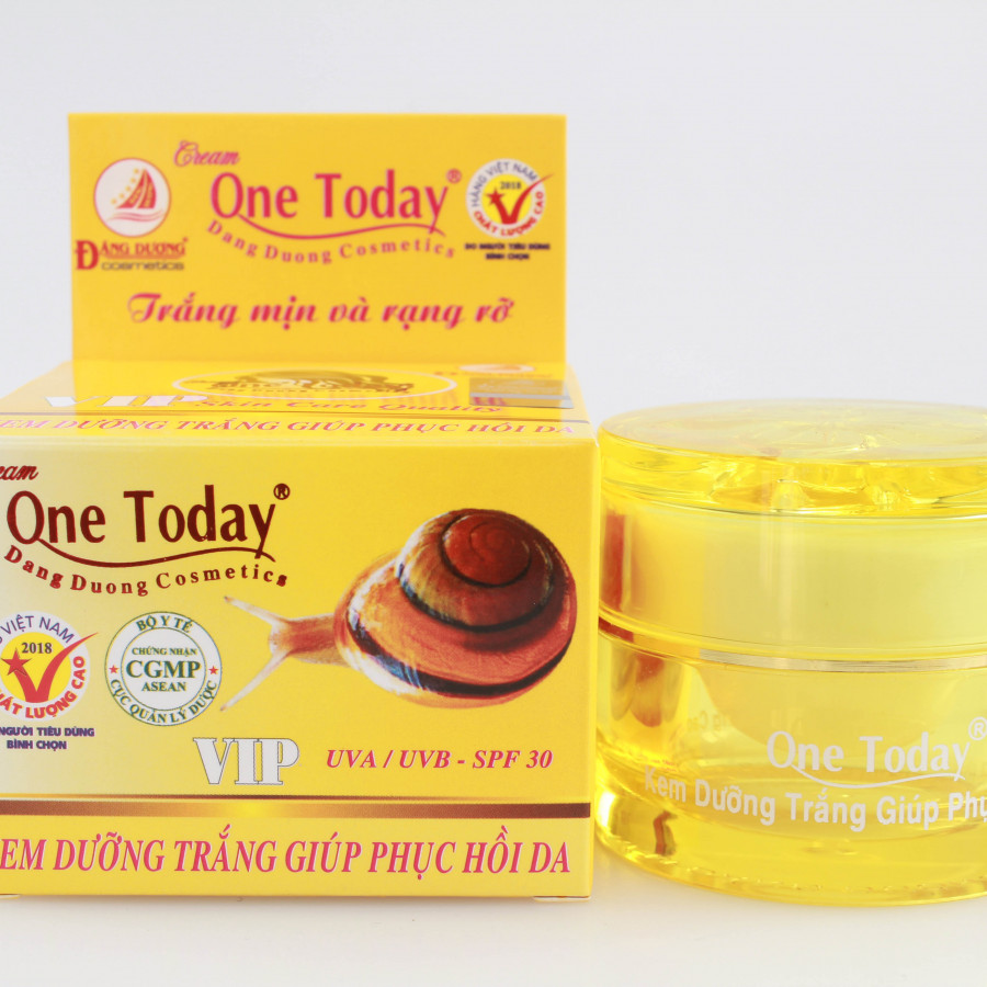 ONE TODAY - KEM DƯỠNG TRẮNG GIÚP PHỤC HỒI DA (VIP) - 20g