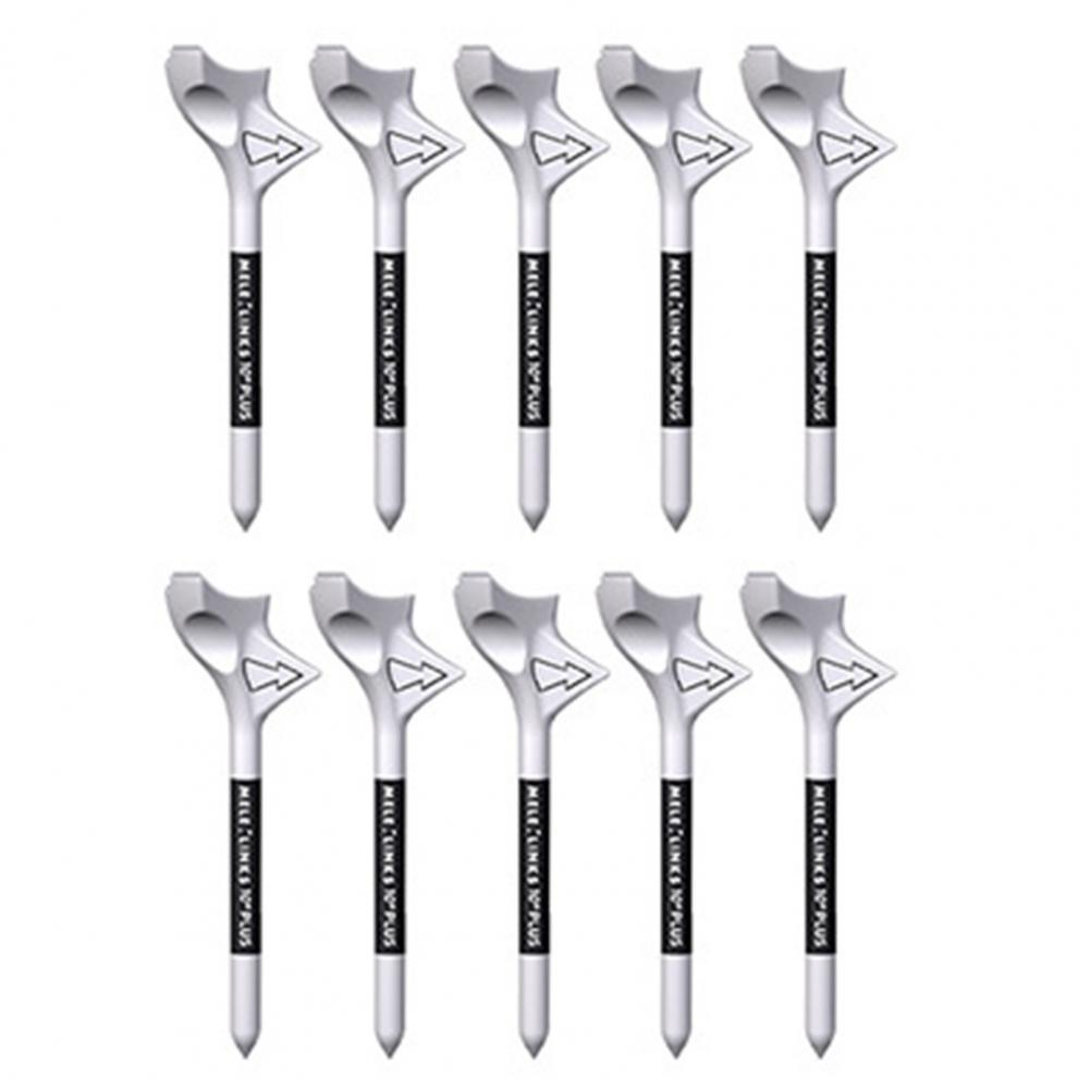 10 Cái Tăng Khoảng Cách 10 Độ Golf Tee Chèn Xiên Bóng Golf Chuyên Nghiệp Tee Phụ Kiện Golf Màu Sắc: 10 Cái