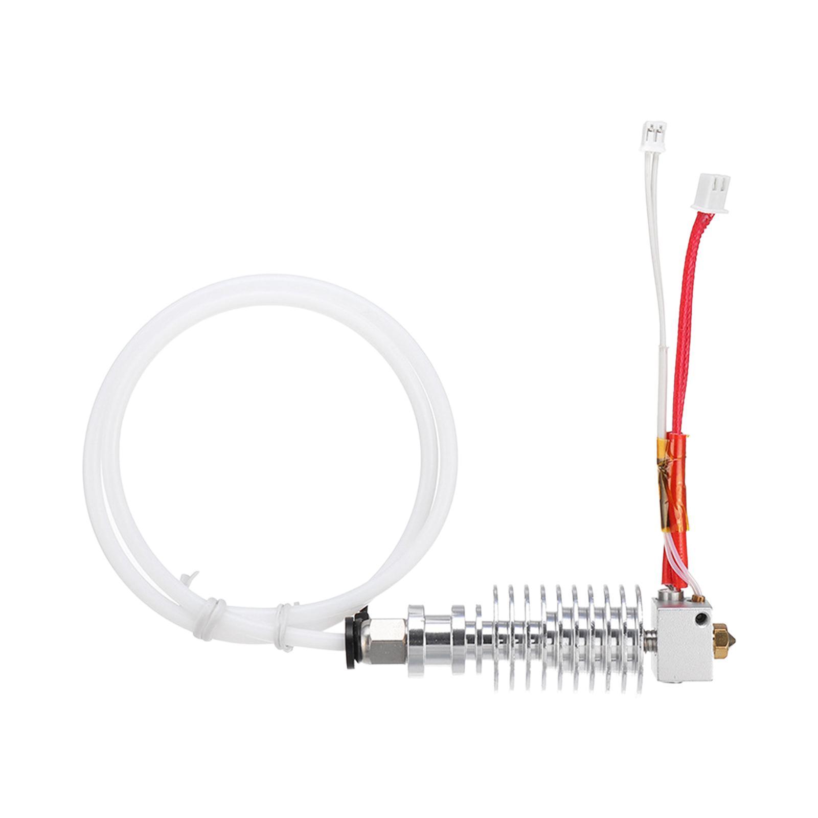 V5 Hot End Extruder Head Kit, 1.75mm 3D Printer Parts, 0.4mm Nozzles Hot End 12V 3D Printing, for i3 MEGA
