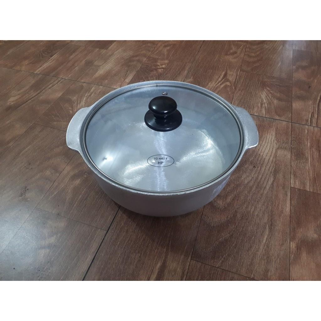Nồi gang đúc kho thịt cá, nấu cháo lẩu 19-27cm