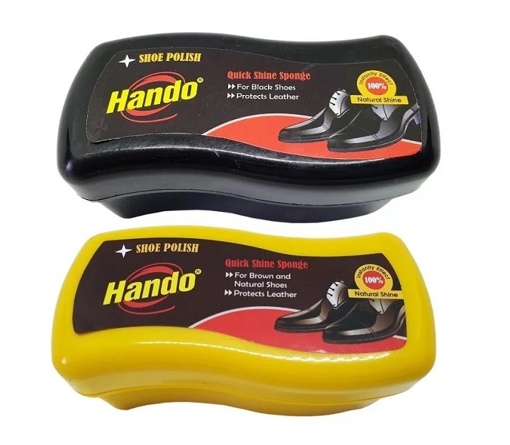Xi mút đánh bóng, làm mờ vết xước giày da, đồ da Hando 50g (Đen / Nâu)