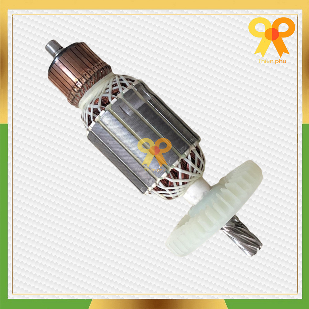 Rotor máy cắt sắt cho Crown Nhông 7 răng dấu huyền thân 55mm Dài 213mm