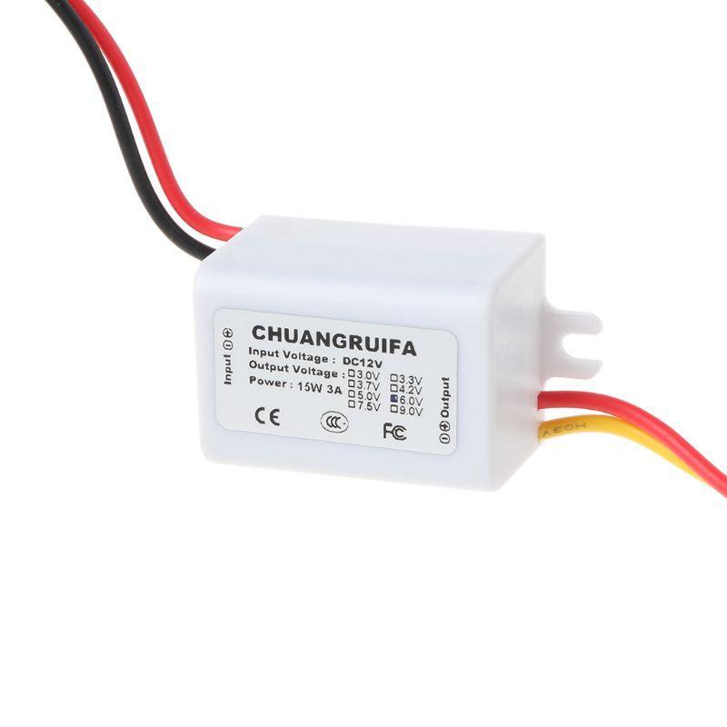 1 Mô Đun Hạ Áp Dc 12v Lên Xuống 6v 3a 15w Chống Thấm Nước