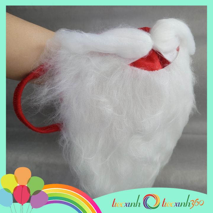 Râu giả ông già Noel dạng khẩu trang