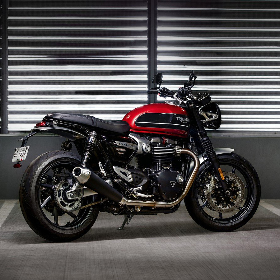 Xe Môtô Triumph Speed Twin - Đỏ Xám