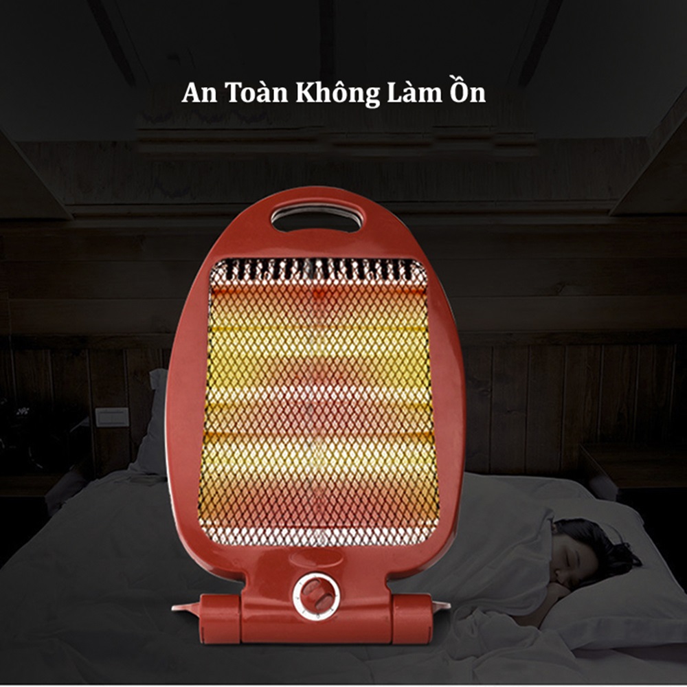 Đèn Sưởi 2 Bóng ABG Công Suất Lớn 800W , Quạt Sưởi Ấm Nhà, Diện Tích Làm Ấm Rộng 4-10m2, Hai Chế Độ Sưởi Tiết Kiệm Điện, Phòng Ngủ Thiết Kế Kiểu Dáng Đẹp Mắt –Hàng Chính Hãng Giao Màu Ngẫu Nhiên