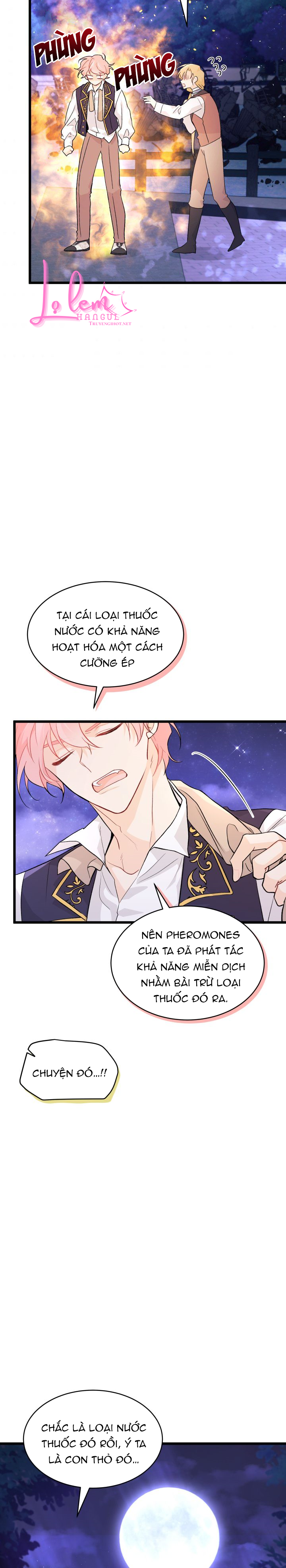 mối liên kết giữa báo đen và bé thỏ chapter 38.2 2