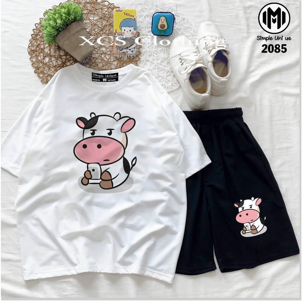 SET BỘ THUN COTTON NỮ XINH XẮN,THIẾT KẾ HỌA TIẾT HỢP THỜI TRANG MÙA HÈ,ĐẶC BIỆT LÀ CHẤT LIỆU VÃI THOÁNG MÁT LANA FASHION