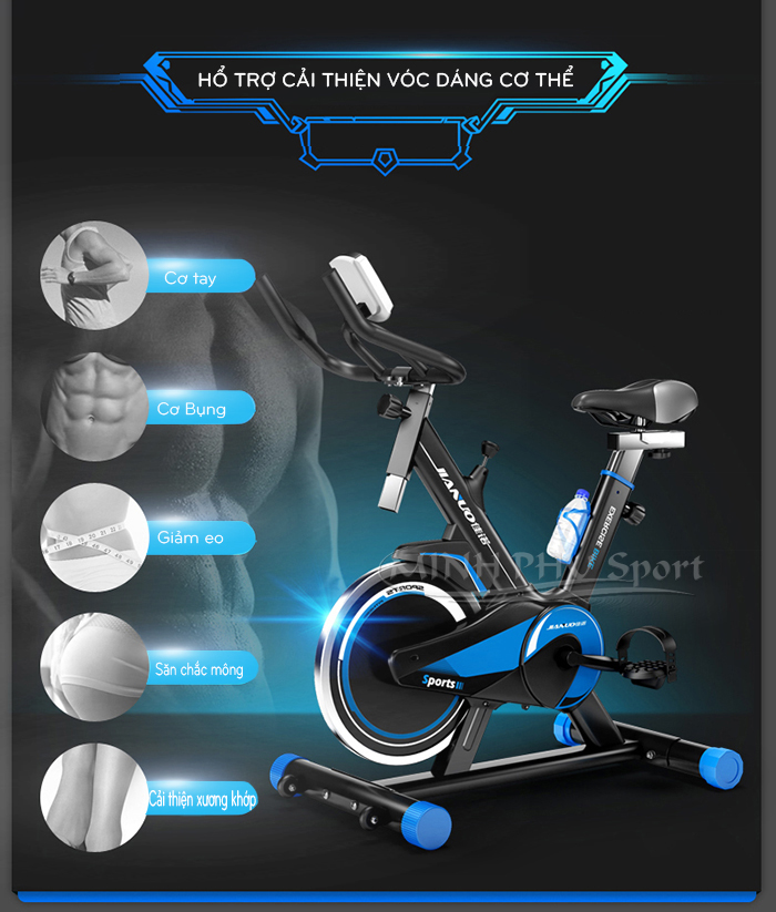 Xe đạp tập thể dục Spin Bike JN55