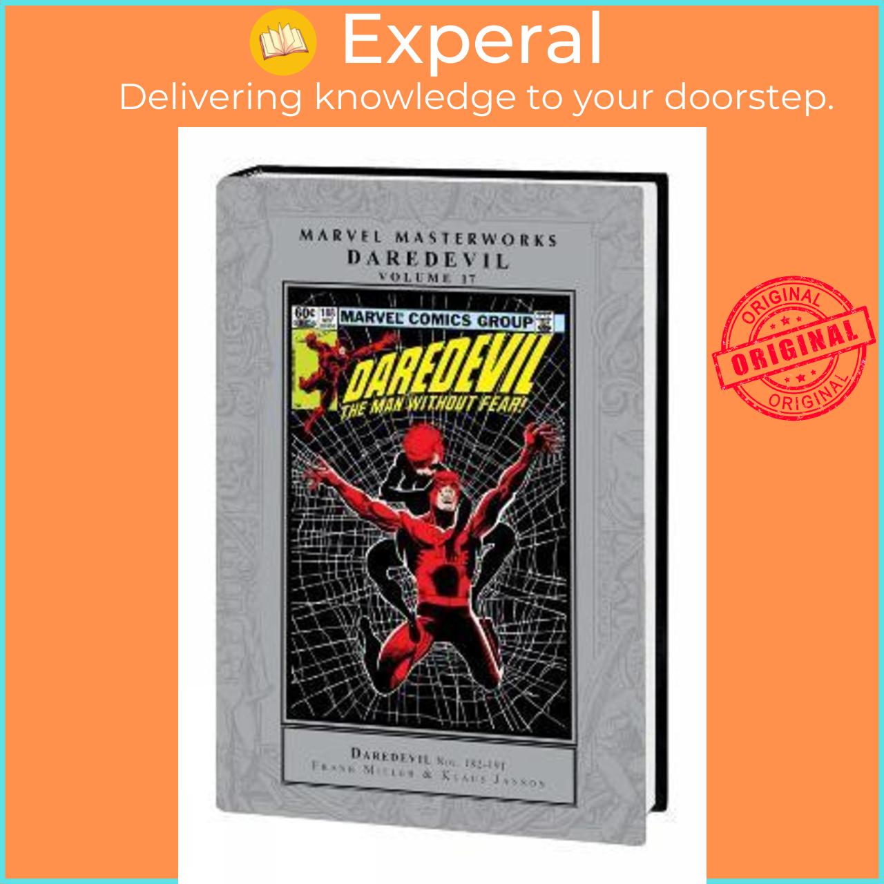 Sách - Marvel Masterworks: Daredevil Vol. 17 by Frank Miller (US edition, hardcover)