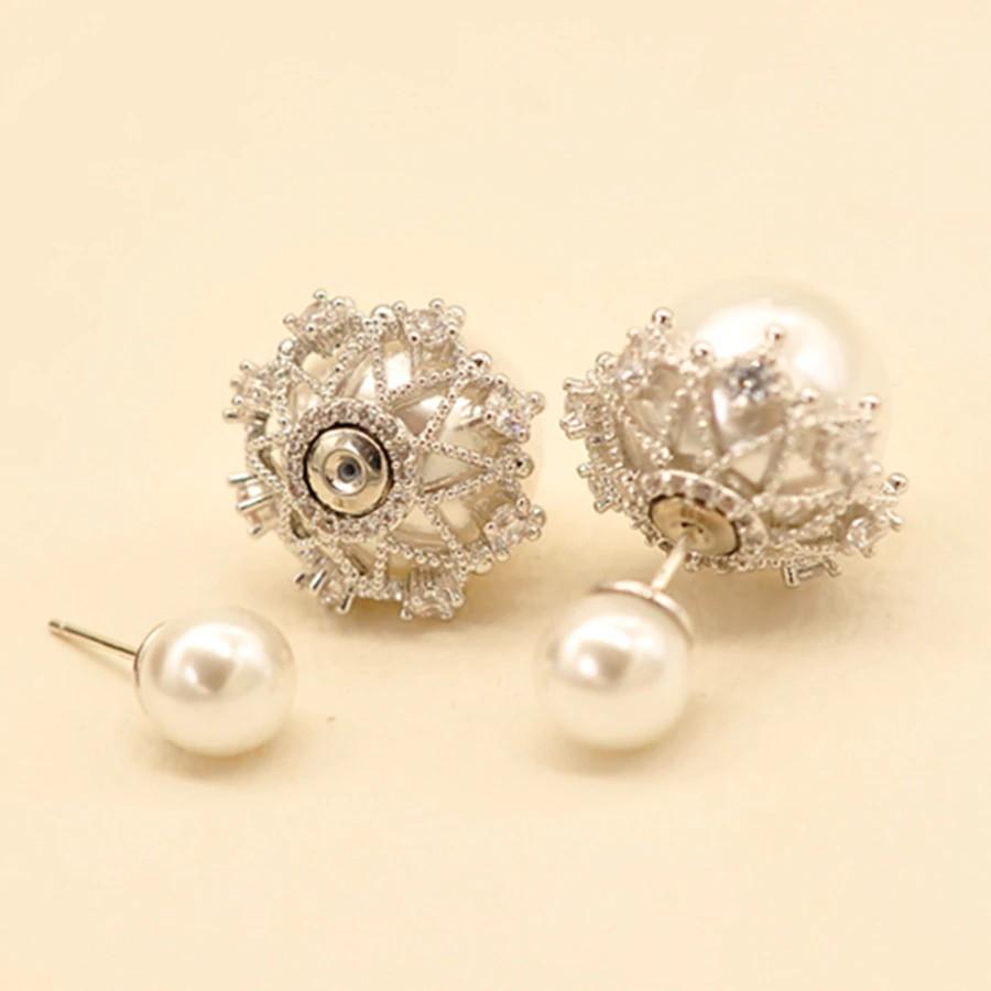 Khuyên tai bạc thiết kế