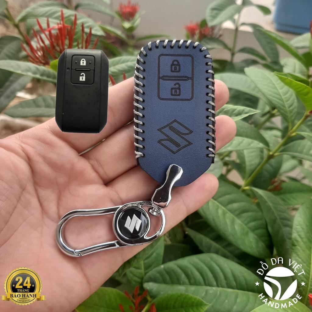 Bao da chìa khoá ô tô suzuki xl7, swift ertiga bảo vệ chìa khoá oto cao cấp